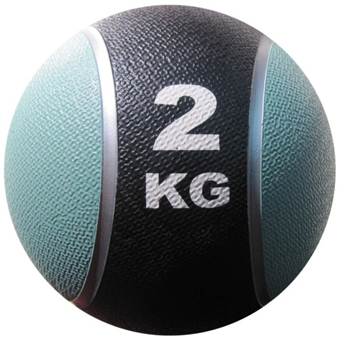 Max Grip Medicine Ball, 2 kg green